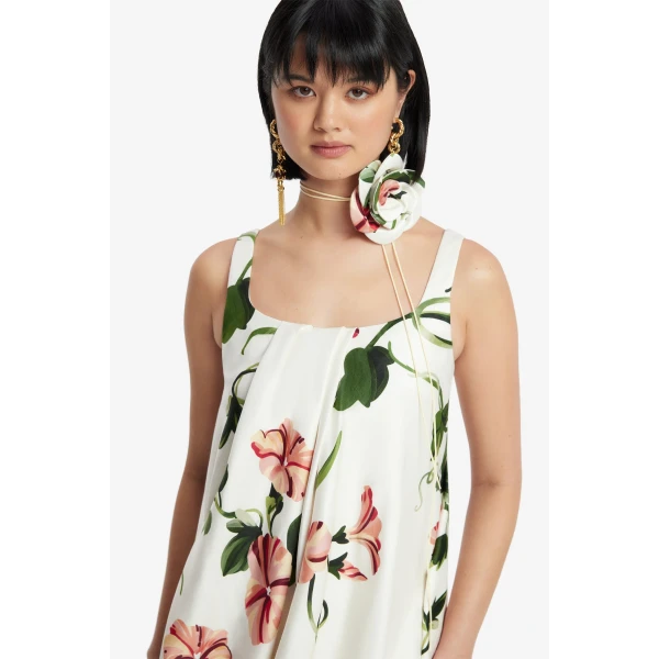 Leo Lin Suki Puff Mini Dress  - Leo Lin Dress - Australian Luxury Fashion - Shop at Coveti