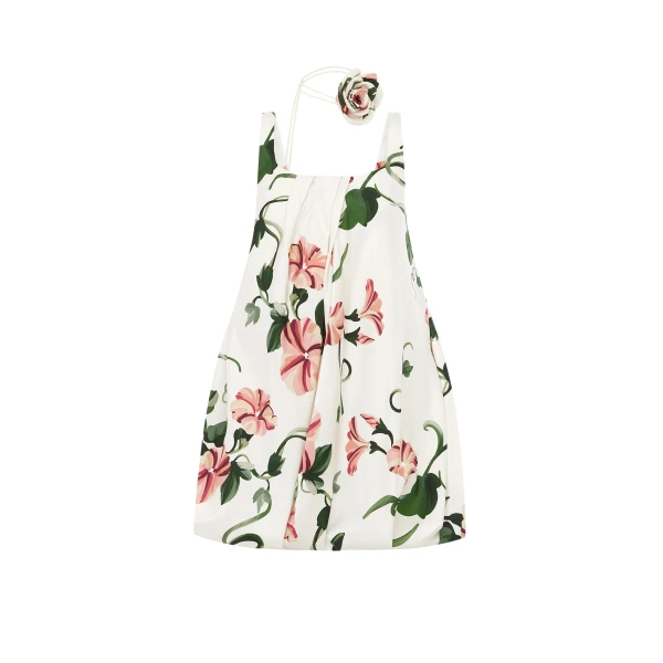 Leo Lin Suki Puff Mini Dress  - Leo Lin Dress - Australian Luxury Fashion - Shop at Coveti