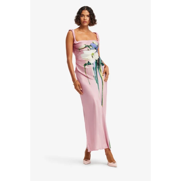 Leo Lin Valentina Maxi Dress  - Leo Lin Dress - Australian Luxury Fashion - Shop at Coveti