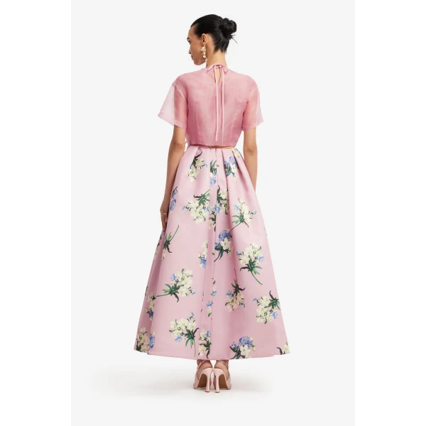 Leo Lin Victoria Puff Maxi Skirt  - Leo Lin Dress - Australian Luxury Fashion - Shop at Coveti
