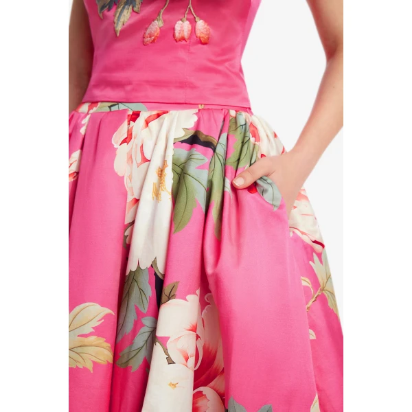 Leo Lin Victoria Puff Maxi Skirt  - Leo Lin Dress - Australian Luxury Fashion - Shop at Coveti