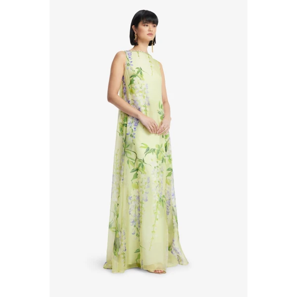 Leo Lin Yumei Embellished Open Back Gown  - Leo Lin Dress - Australian Luxury Fashion - Shop at Coveti