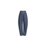 Alaïa Low Round Denim Pants - ALAÏA Pants - Laser Cut Luxury - Shop at Coveti