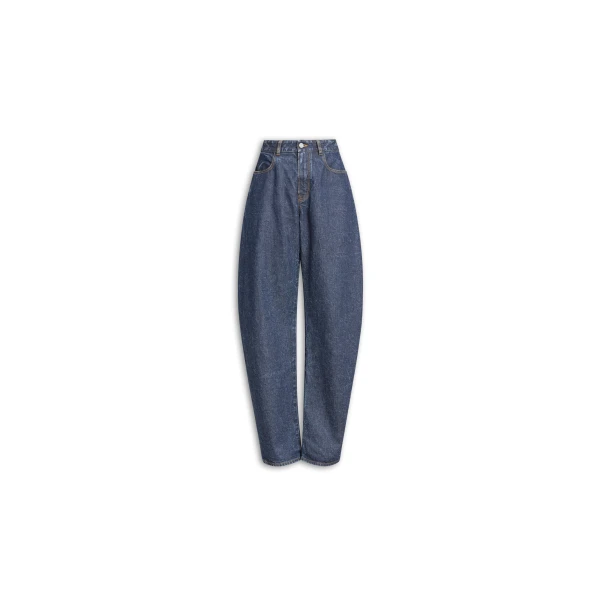 Alaia Low Round Denim Pants