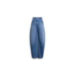 Alaïa Low Waist Round Jeans - ALAÏA Pants - Laser Cut Luxury - Shop at Coveti