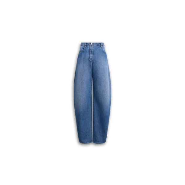 Alaia Low Waist Round Jeans