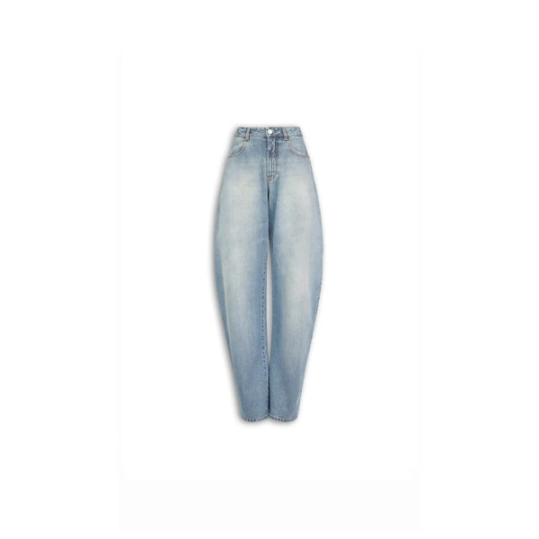 Alaia Low Waist Round Jeans