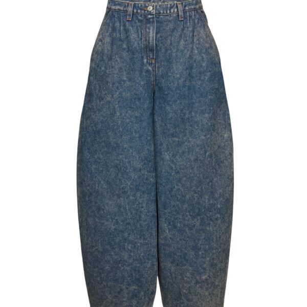 Magda Butrym Balloon denim pants in vintage blue