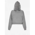 Magda Butrym Cashmere and cotton hoodie in grey