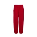 Magda Butrym Cashmere and cotton joggers in red