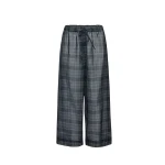 Magda-Butrym-Checked-drawstring-culotte-trousers-in-blue-scaled78103_nobg Magda Butrym Checked drawstring culotte trousers in blue