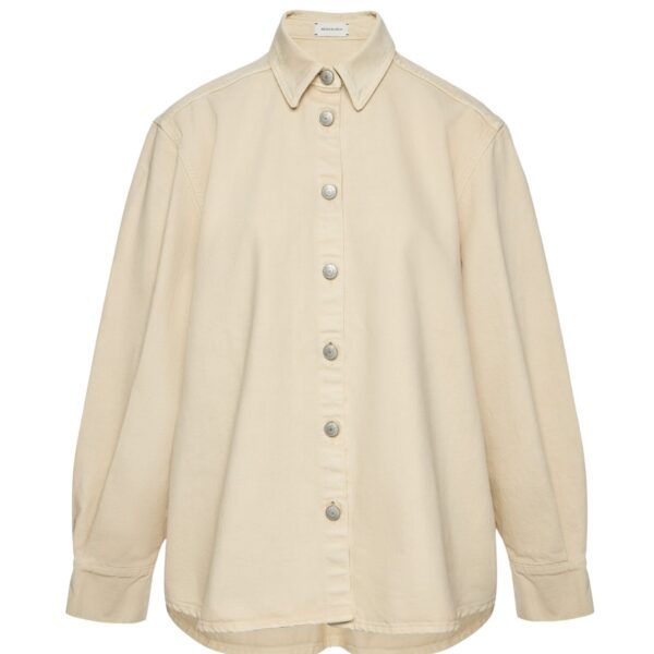 Magda Butrym Denim shirt in beige