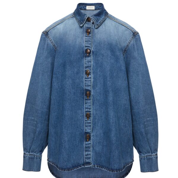 Magda Butrym Denim shirt in dark blue
