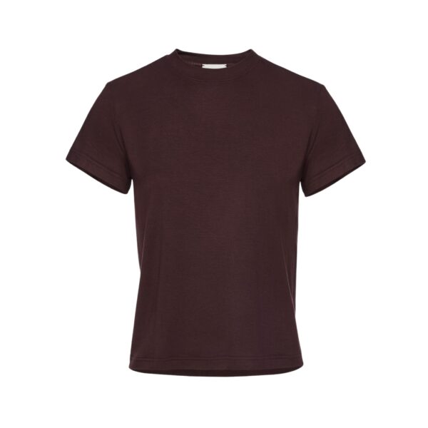 Magda Butrym Fitted t-shirt in burgundy