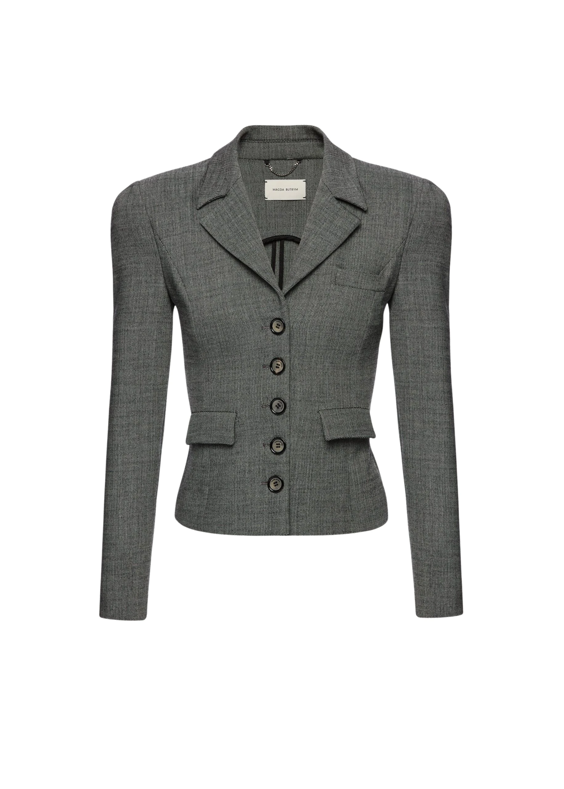 Magda-Butrym-Fitted-wool-blazer-in-grey-scaled53660_nobg Magda Butrym Fitted wool blazer in grey