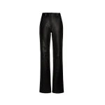 Magda Butrym Flared leather pants in black