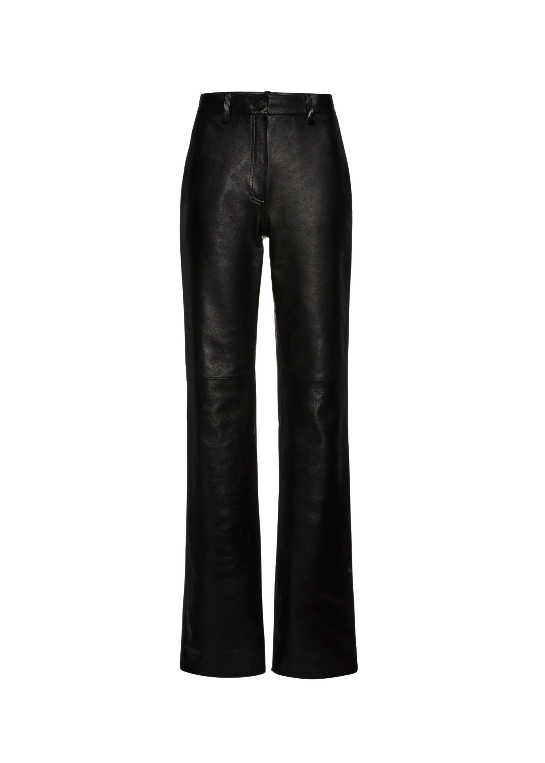 Magda-Butrym-Flared-leather-pants-in-black-scaled90799_nobg Magda Butrym Flared leather pants in black