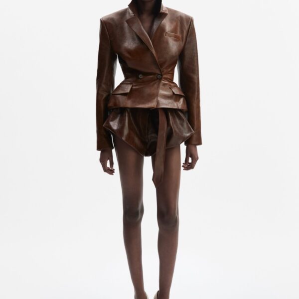Magda Butrym Brown Shorts