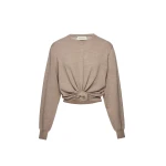 Magda Butrym Knotted longsleeve in beige