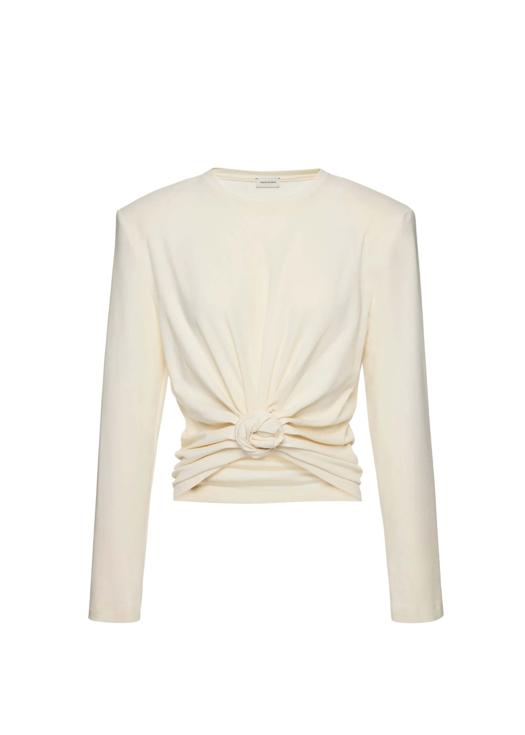 Magda-Butrym-Knotted-longsleeve-jersey-blouse-in-cream-scaled54913_nobg Magda Butrym Knotted longsleeve jersey blouse in cream