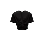 Magda-Butrym-Knotted-ribbed-t-shirt-in-black-scaled44196_nobg Magda Butrym Knotted ribbed t-shirt in black