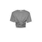 Magda-Butrym-Knotted-ribbed-t-shirt-in-grey-scaled16702_nobg Magda Butrym Knotted ribbed t-shirt in grey