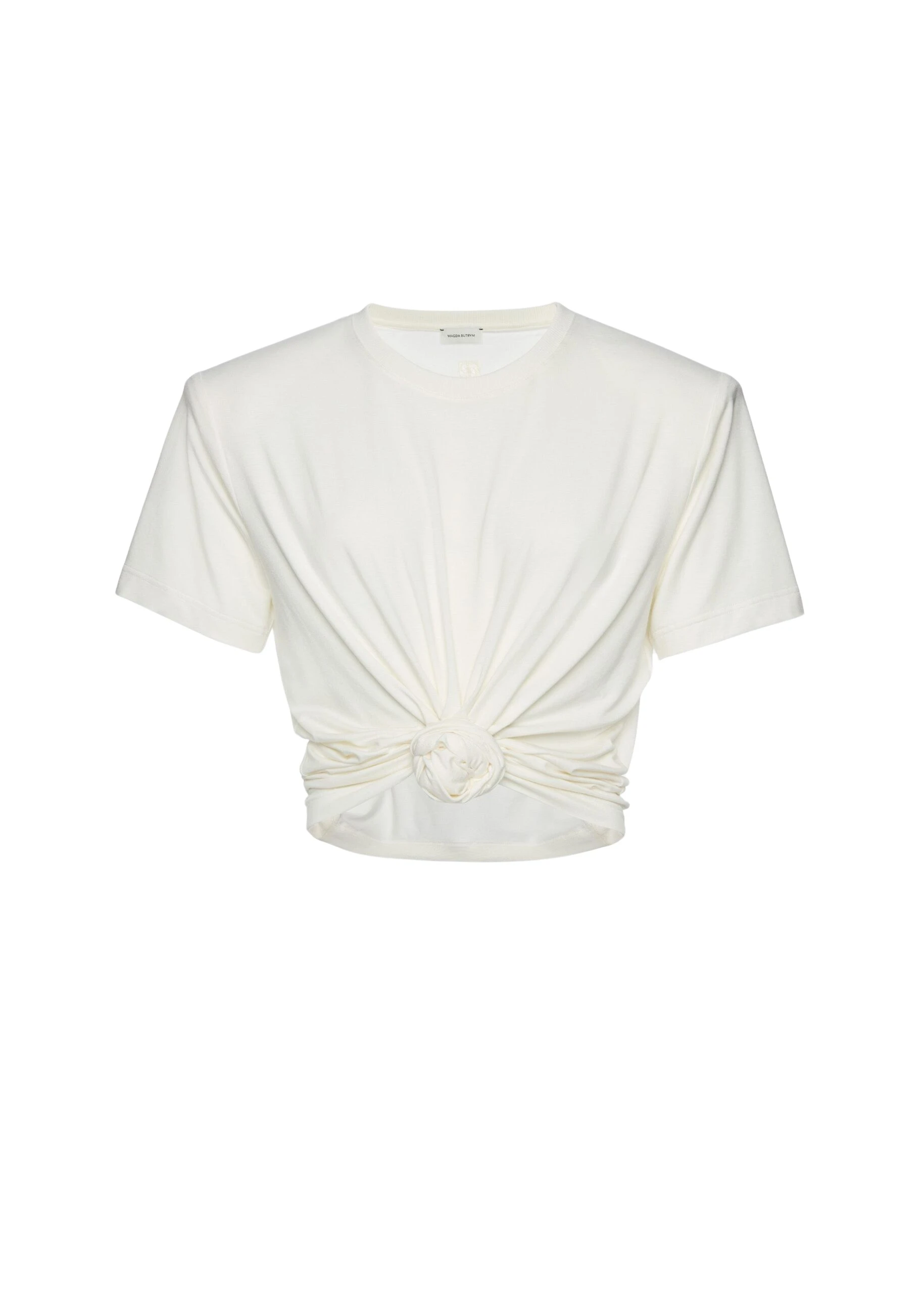 Magda-Butrym-Knotted-t-shirt-in-cream-scaled13198_nobg Magda Butrym Knotted t-shirt in cream