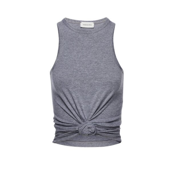 Magda Butrym Knotted tank top in grey