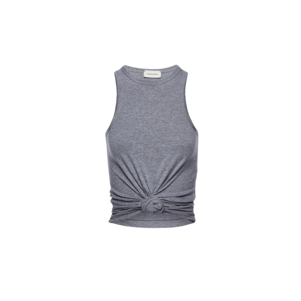 Magda Butrym Knotted tank top in grey