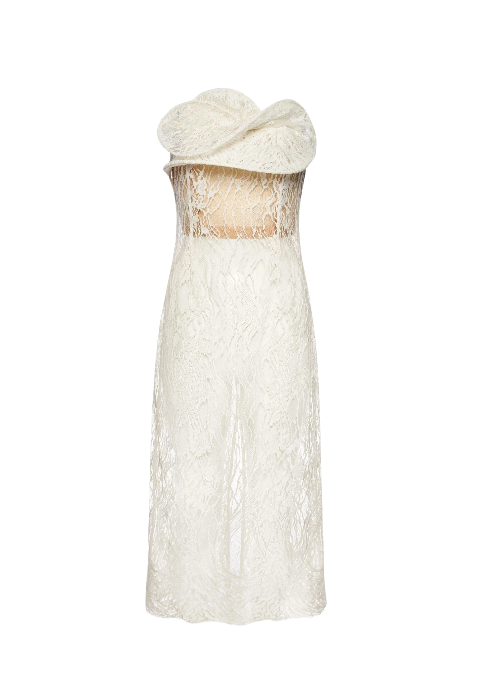 Magda-Butrym-Lace-corset-dress-with-sculptural-neckline-in-cream-scaled78476_nobg Magda Butrym Lace corset dress with sculptural neckline in cream