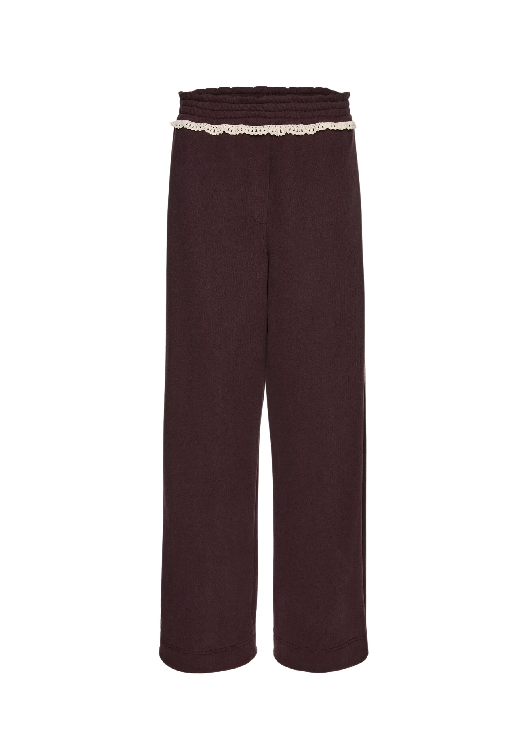 Magda-Butrym-Lace-detail-sweatpants-in-brown-scaled46256_nobg Magda Butrym Lace-detail sweatpants in brown