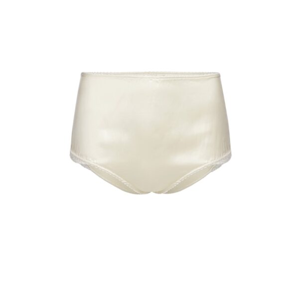 Magda Butrym Lace-trim panties in cream