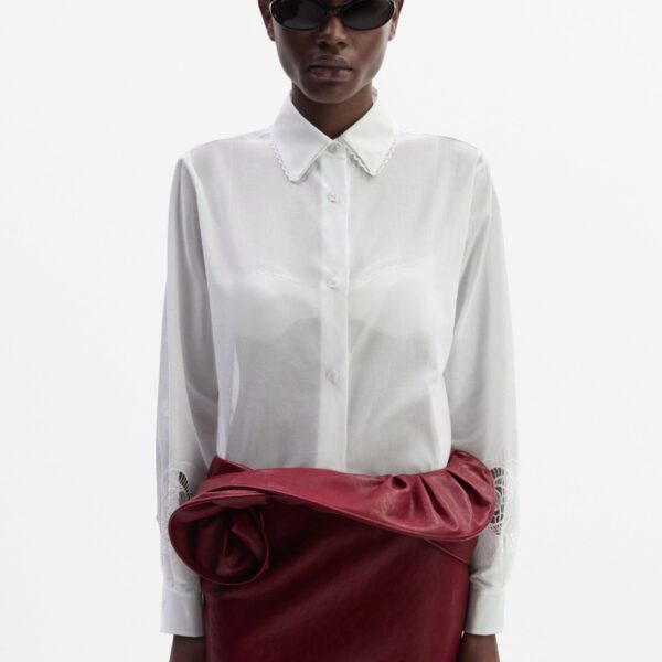 Magda Butrym Red Skirts