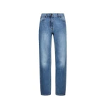 Magda Butrym Straight-leg denim pants in light blue