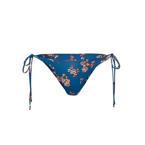 Magda Butrym String tie swim bottom in blue floral print