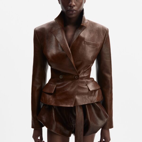 Magda Butrym Leather Jacket