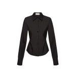 Magda Butrym Tailored wool shirt in black