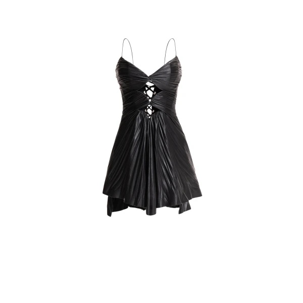 Maria Lucia Hohan Domenica Mini Dress in Black