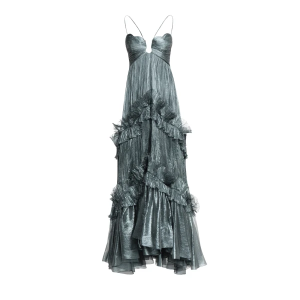 Maria Lucia Hohan Roxene Gown in Bosco