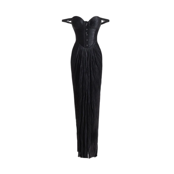 Maria Lucia Hohan Susie Gown in Mascara