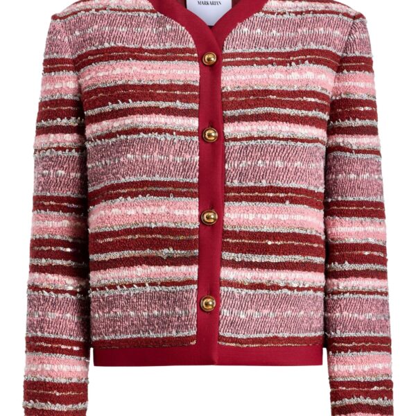 Markarian Falcon Sequin Tweed Jacket