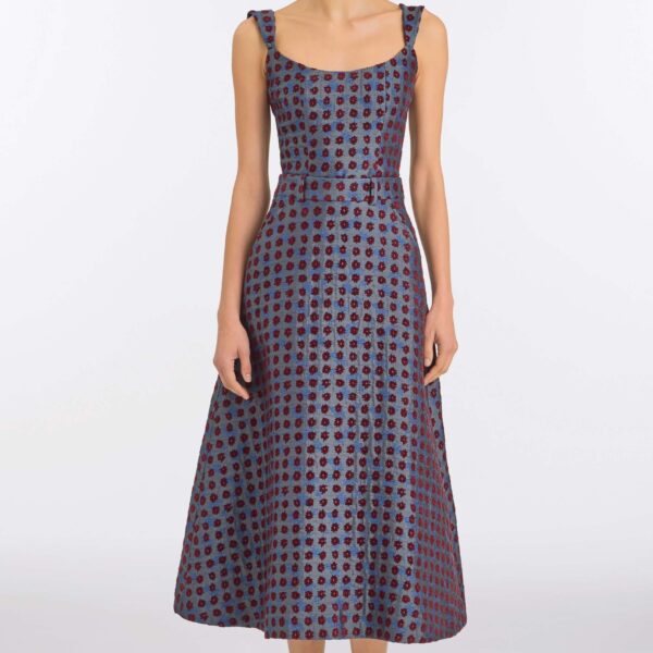 Markarian Teal Tapestry Skirt