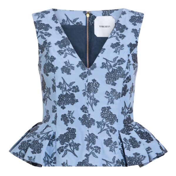 Jasminium Navy Bouquet Top