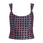 Markarian Maisie Teal Tapestry Top