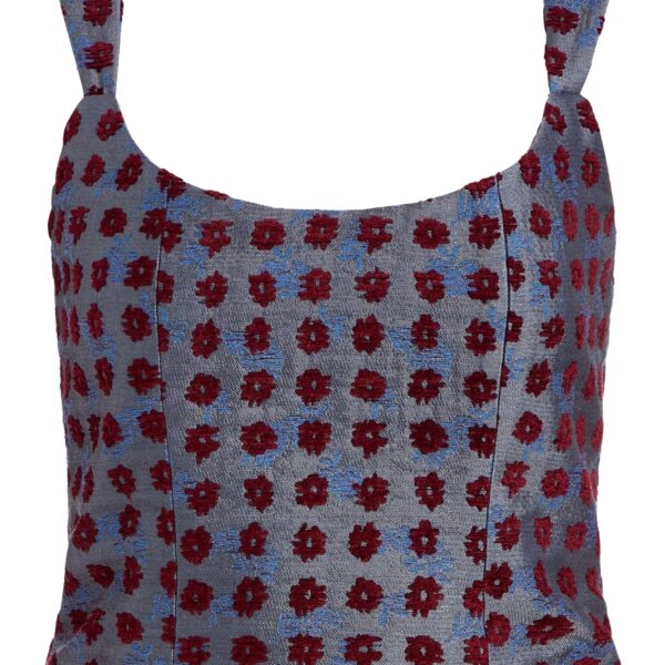 Markarian Maisie Teal Tapestry Top