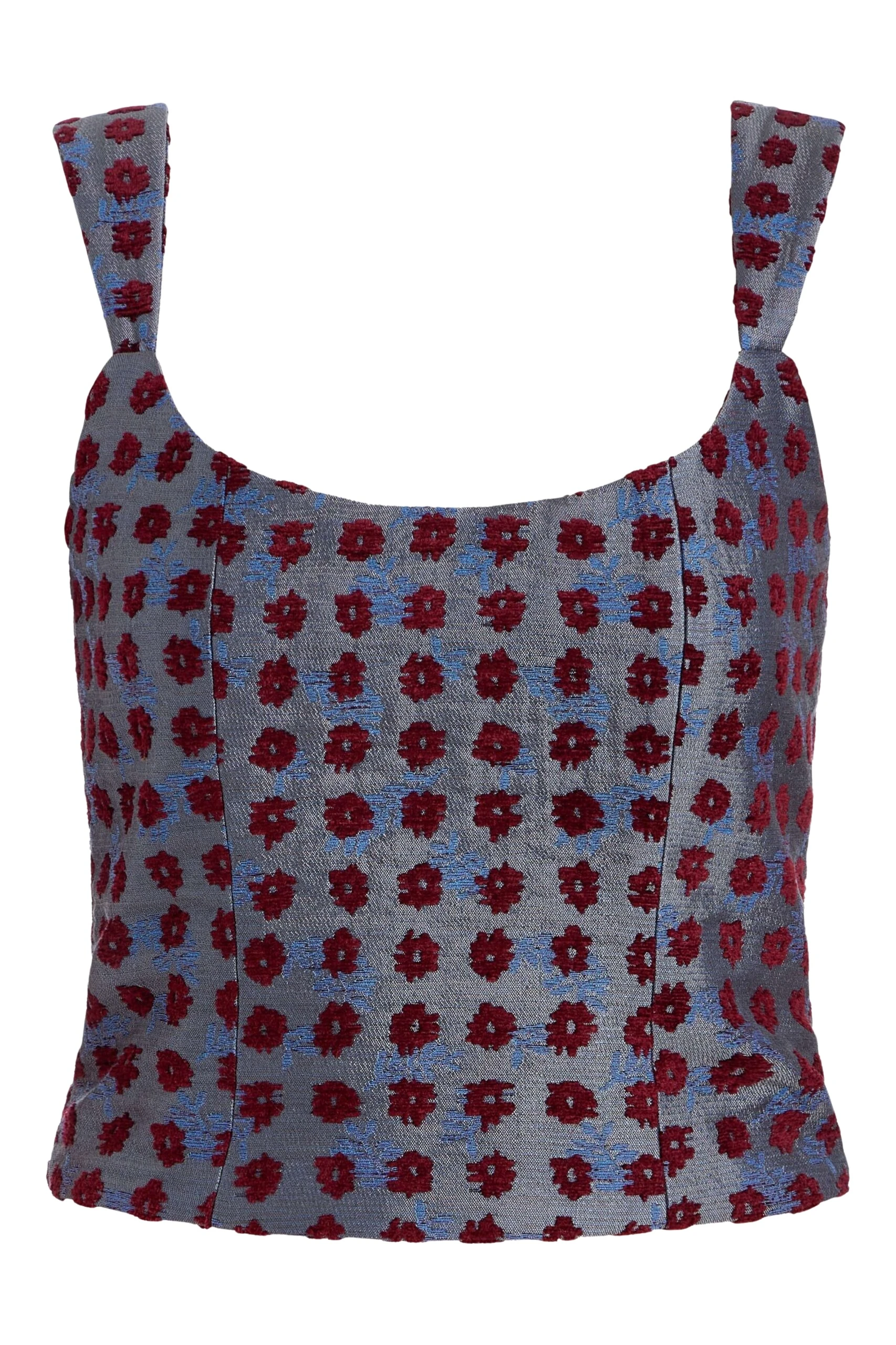 Markarian-Maisie-Teal-Tapestry-Top-Coveti-scaled76326_nobg Markarian Maisie Teal Tapestry Top