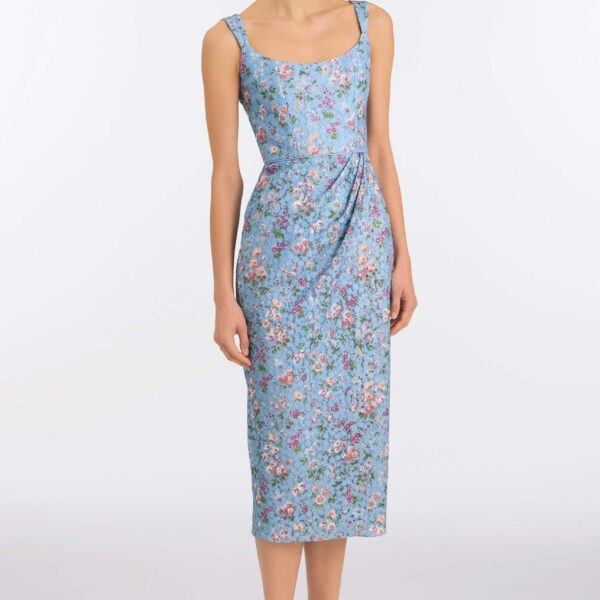 Markarian Lace Wrap Dress