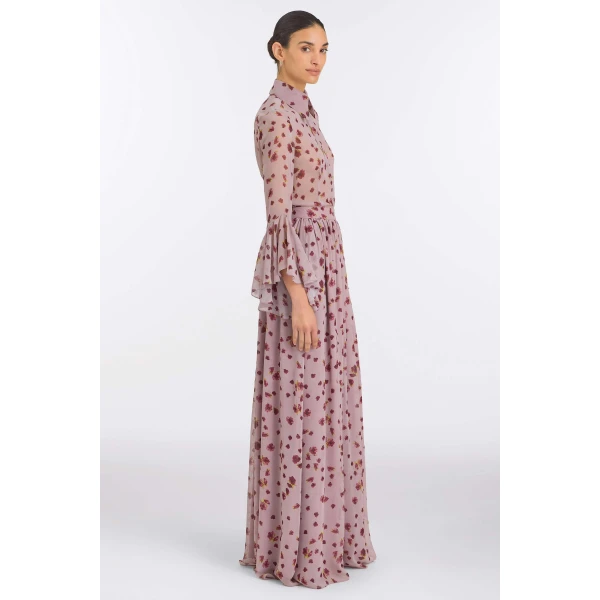 Markarian Morgaine Dusty Rose Skirt, view 3