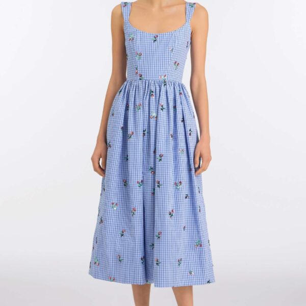 Markarian Sequin Embroidery Dress