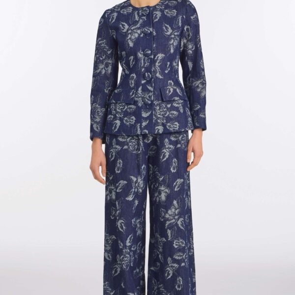 Markarian Floral Denim Jacket